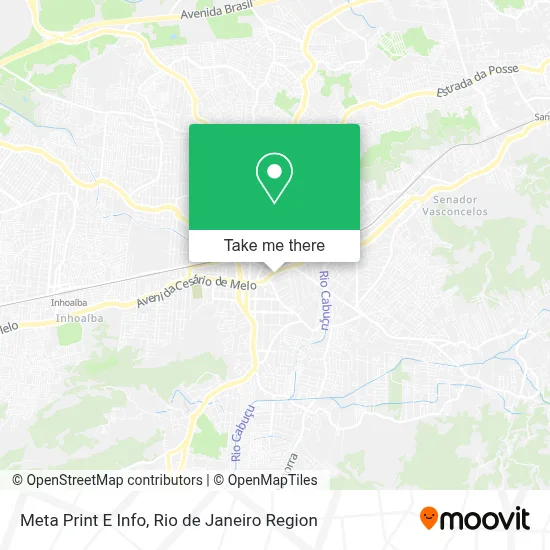 Meta Print E Info map
