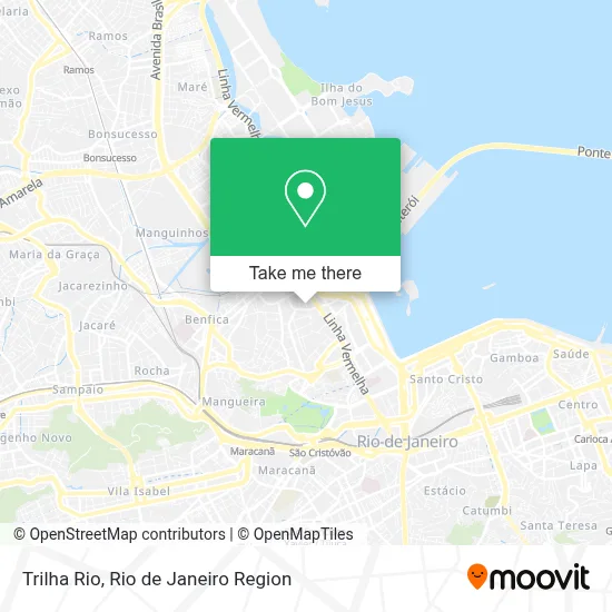 Trilha Rio map