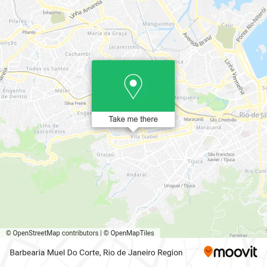 Barbearia Muel Do Corte map