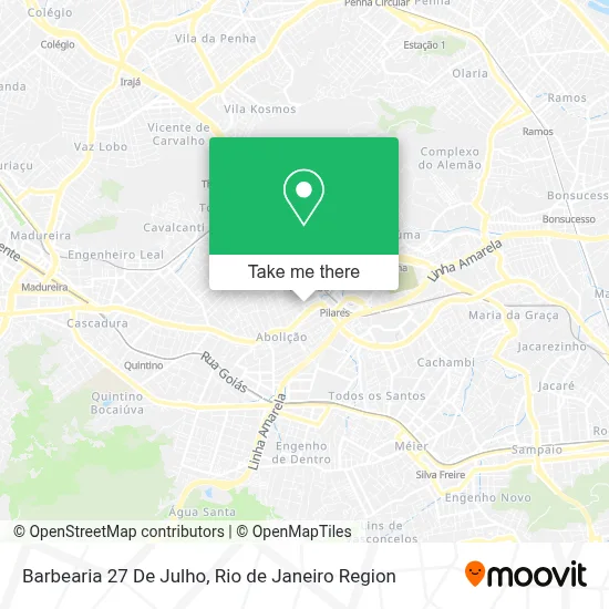 Barbearia 27 De Julho map