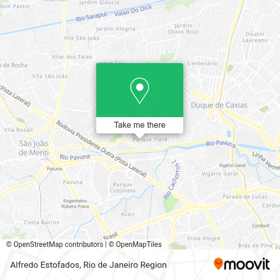 Alfredo Estofados map