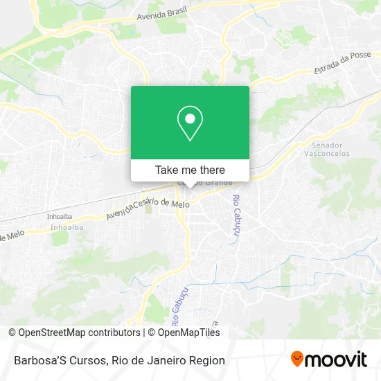 Barbosa’S Cursos map