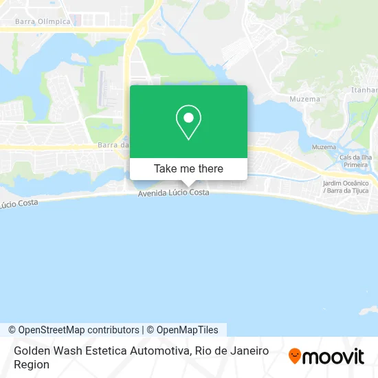 Golden Wash Estetica Automotiva map
