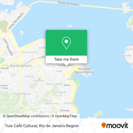 Tuia Café Cultural map