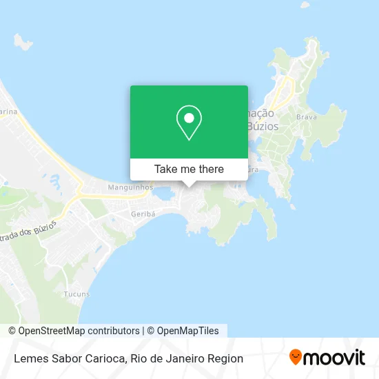Lemes Sabor Carioca map