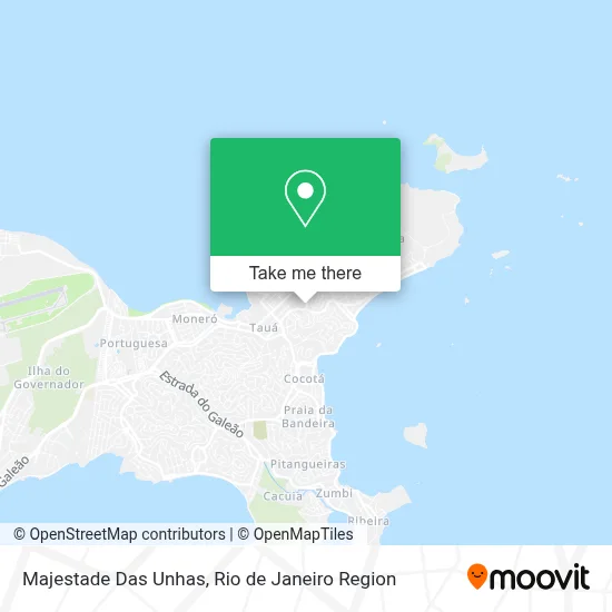 Majestade Das Unhas map