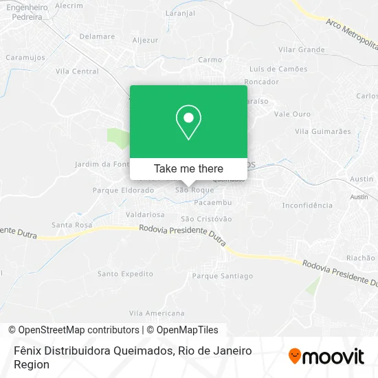 Fênix Distribuidora Queimados map