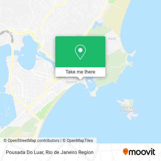 Pousada Do Luar map