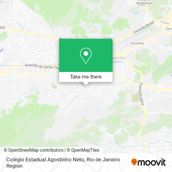 Colégio Estadual Agostinho Neto map