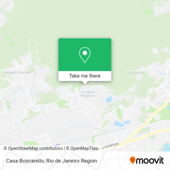 Casa Boscarello map