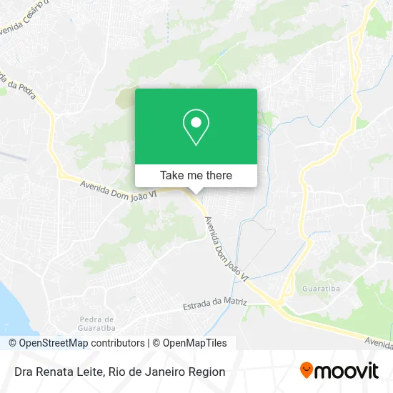 Dra Renata Leite map
