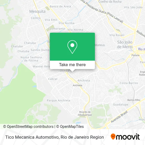 Tico Mecanica Automotivo map