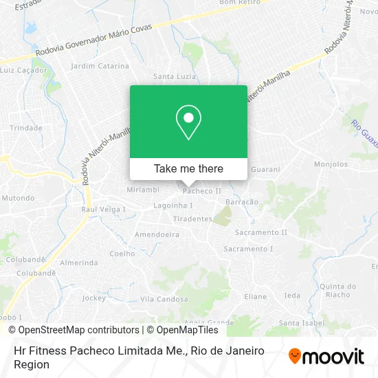 Hr Fitness Pacheco Limitada Me. map