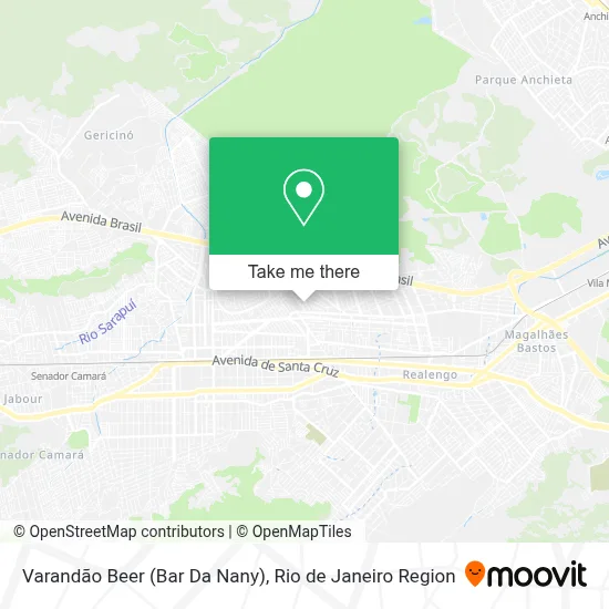 Varandão Beer (Bar Da Nany) map