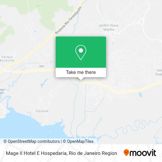 Mage II Hotel E Hospedaria map