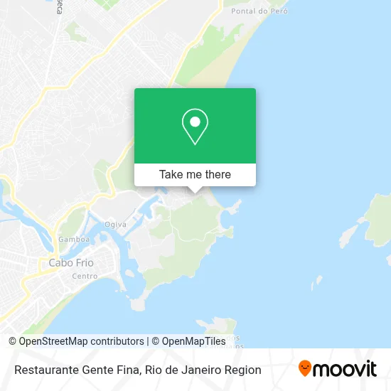 Restaurante Gente Fina map