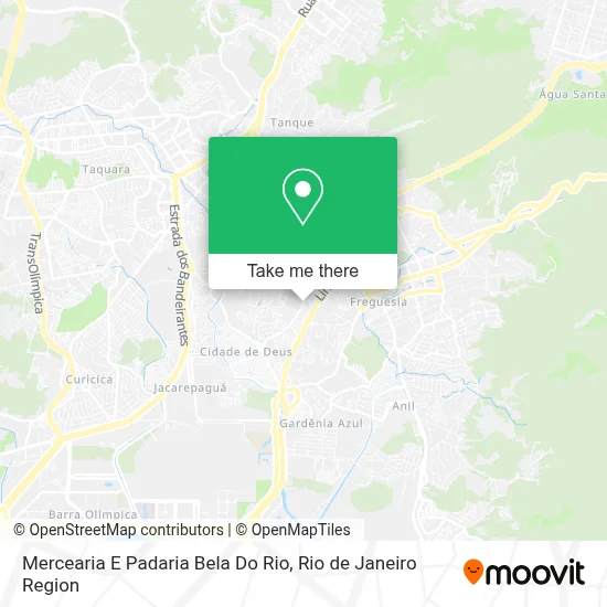 Mercearia E Padaria Bela Do Rio map