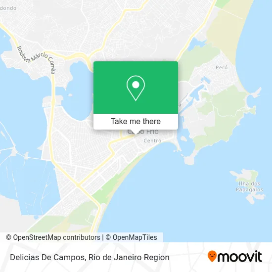 Delicias De Campos map