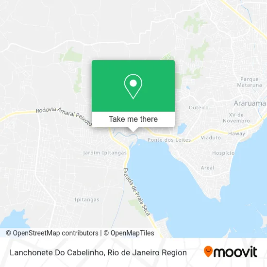 Lanchonete Do Cabelinho map