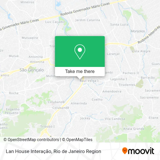 Lan House Interação map