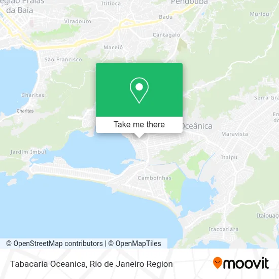 Tabacaria Oceanica map