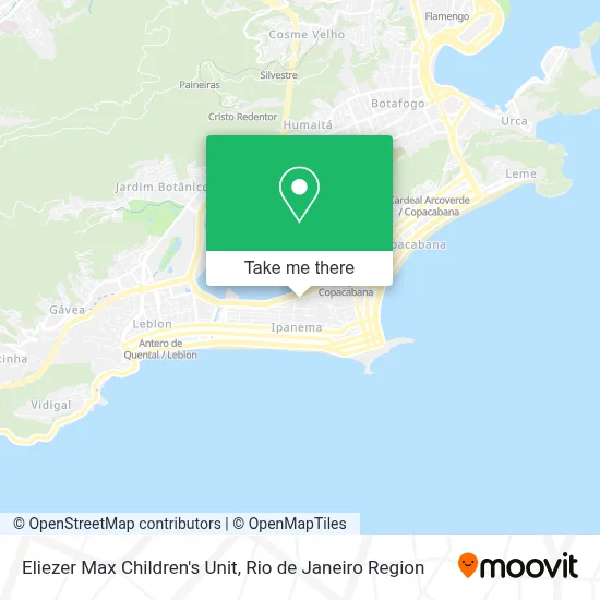 Eliezer Max Children's Unit map