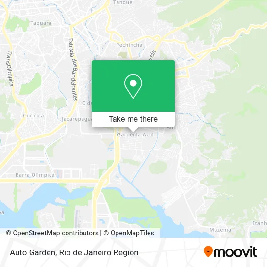 Auto Garden map
