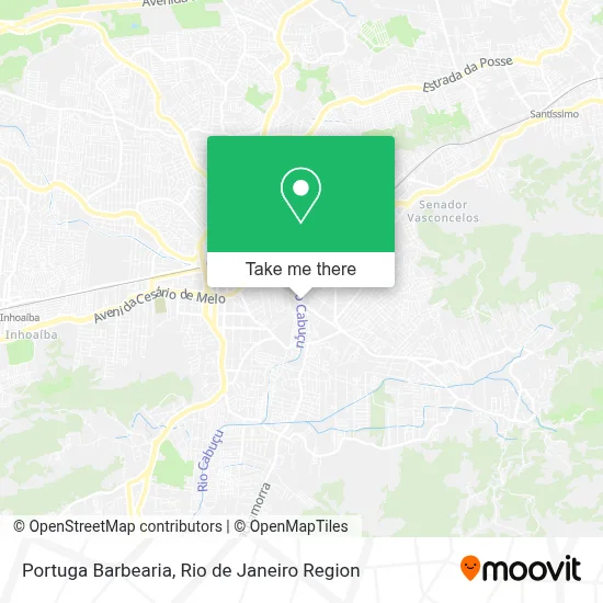 Portuga Barbearia map