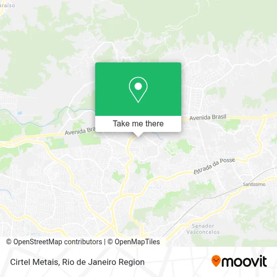 Cirtel Metais map