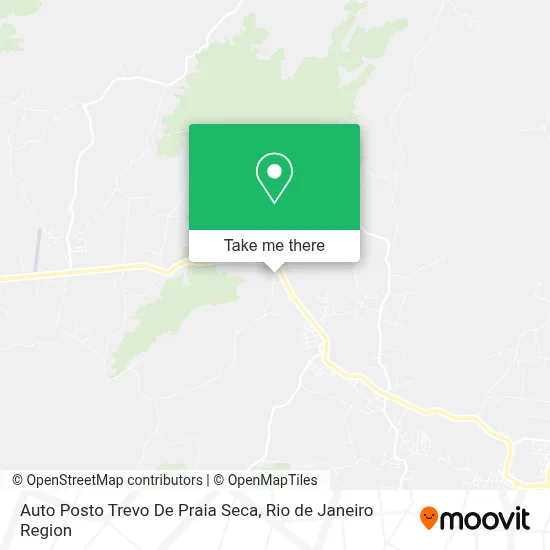 Auto Posto Trevo De Praia Seca map