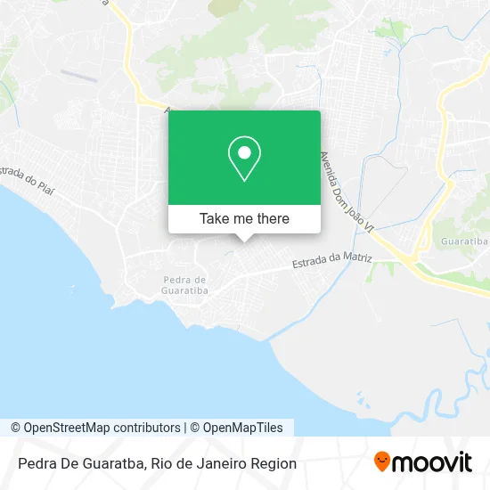 Pedra De Guaratba map