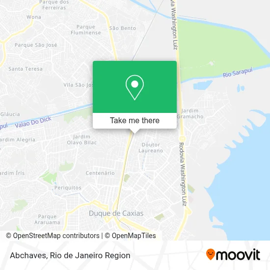 Abchaves map