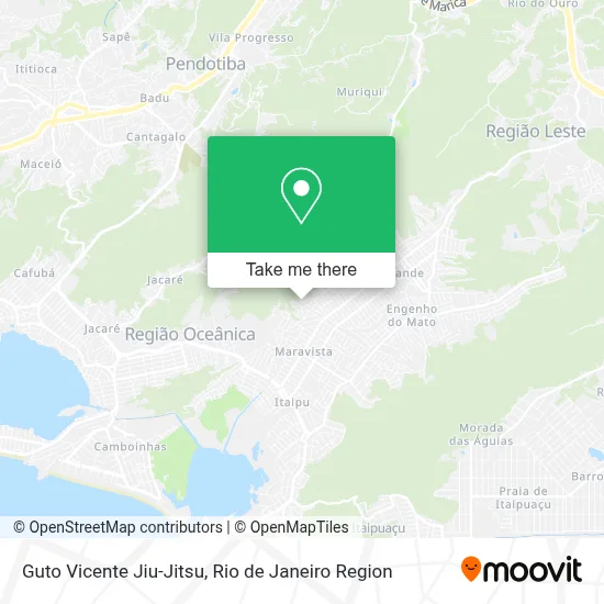 Guto Vicente Jiu-Jitsu map
