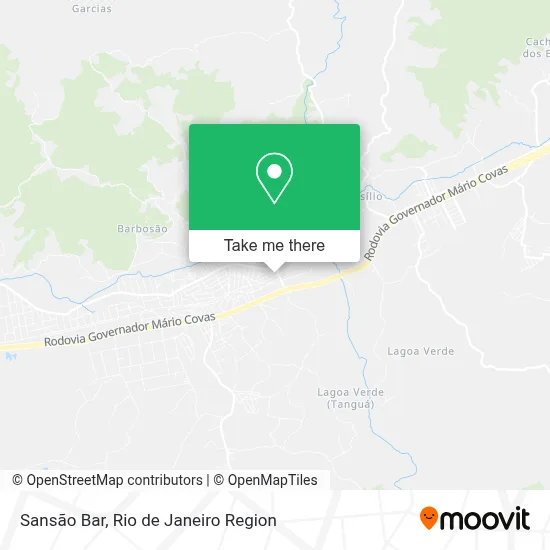 Sansão Bar map