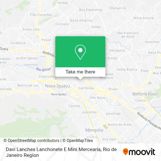 Davi Lanches Lanchonete E Mini Mercearia map