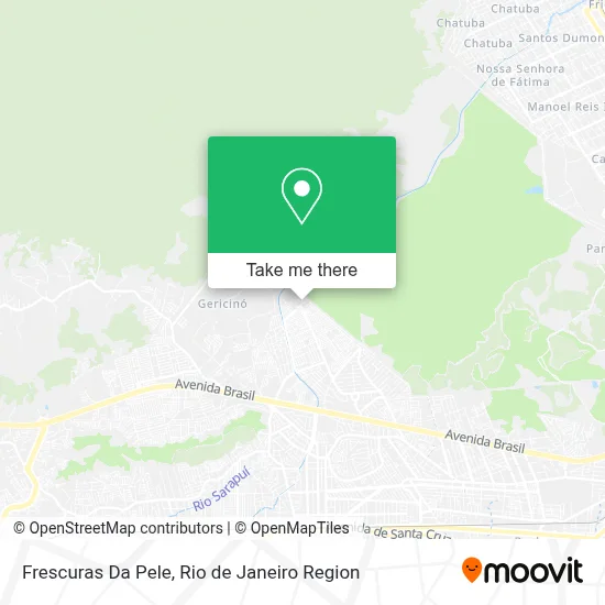 Frescuras Da Pele map