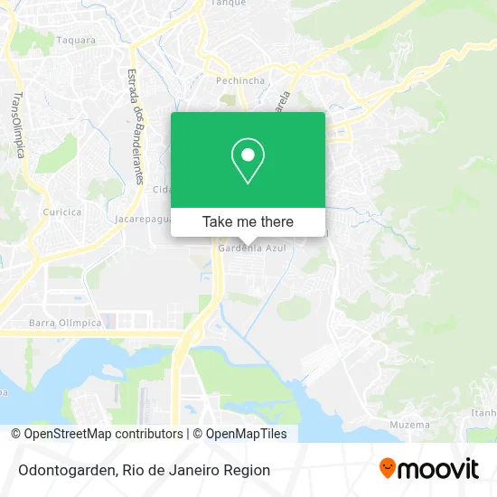 Odontogarden map