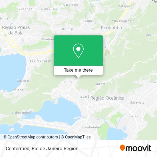 Centermed map