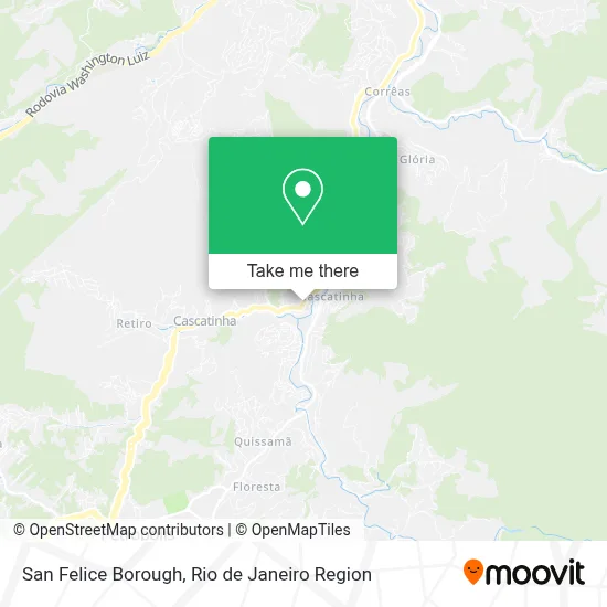 Borgo San Felice map