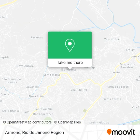Armoné map