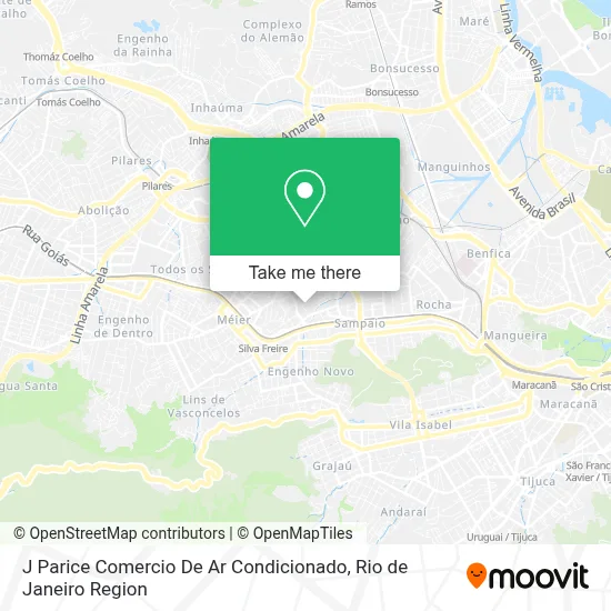 J Parice Comercio De Ar Condicionado map