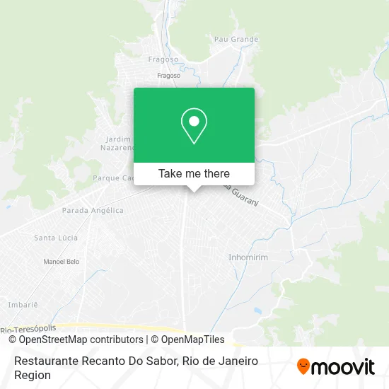 Restaurante Recanto Do Sabor map