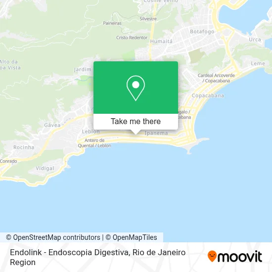 Endolink - Endoscopia Digestiva map