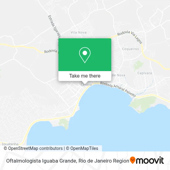 Oftalmologista Iguaba Grande map