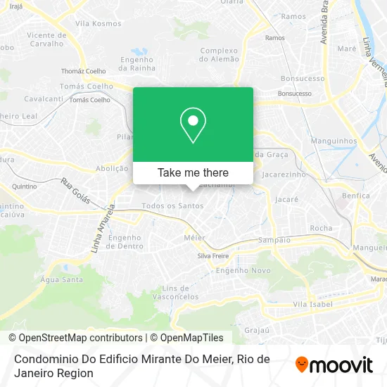Condominio Do Edificio Mirante Do Meier map