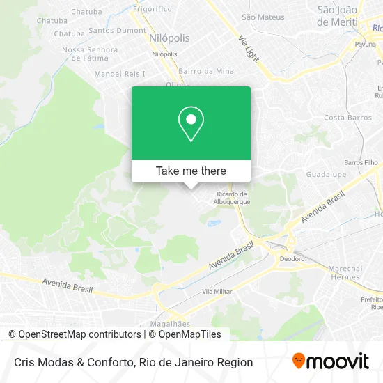 Cris Modas & Conforto map
