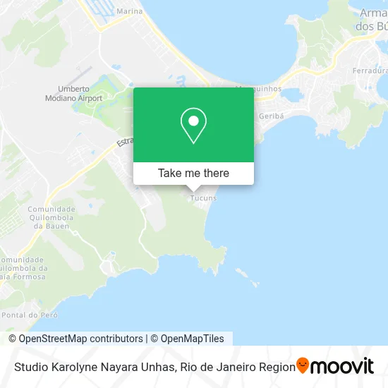 Studio Karolyne Nayara Unhas map