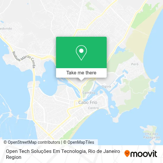 Open Tech Soluções Em Tecnologia map