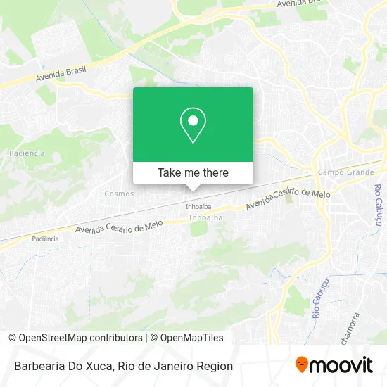 Barbearia Do Xuca map