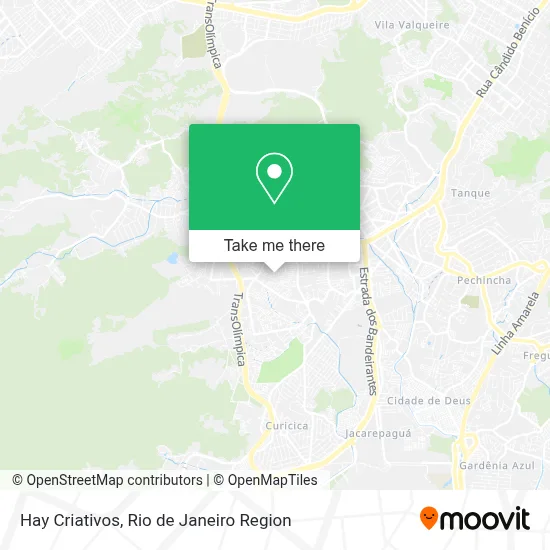 Hay Criativos map